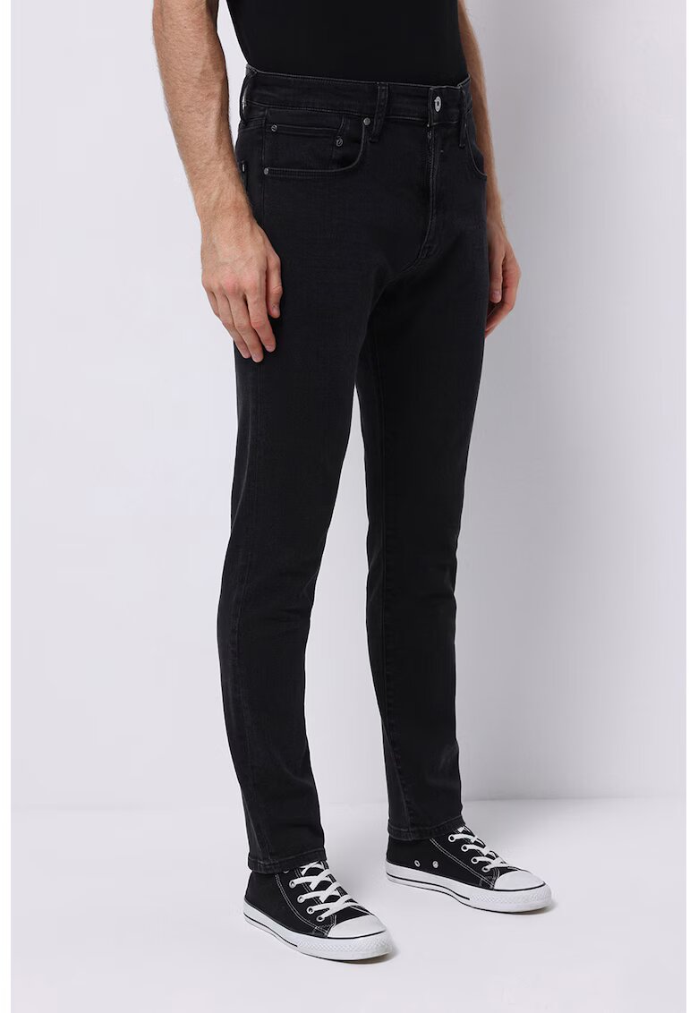 COLIN'S Blugi drepti cu talie medie - Negru