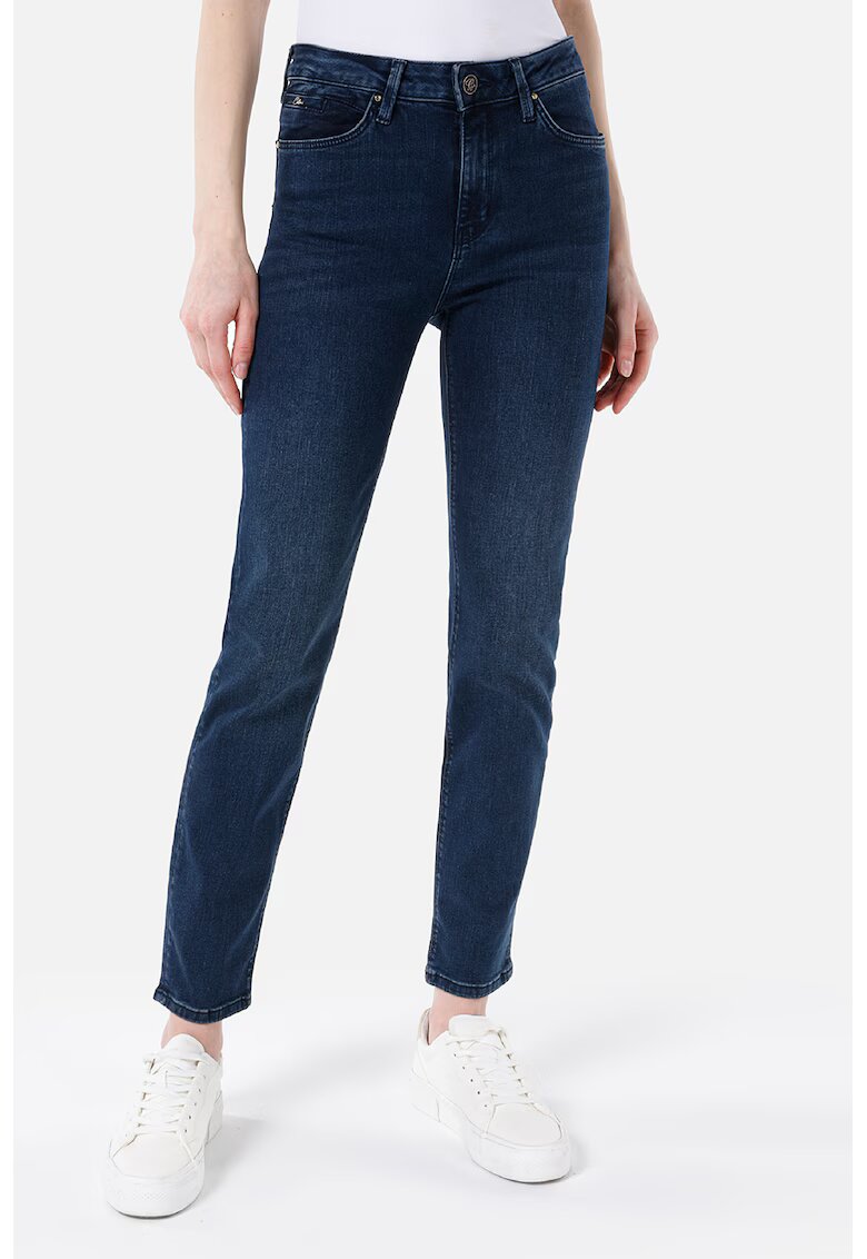 COLINS Blugi drepti slim fit 703 Carla - Bleumarin