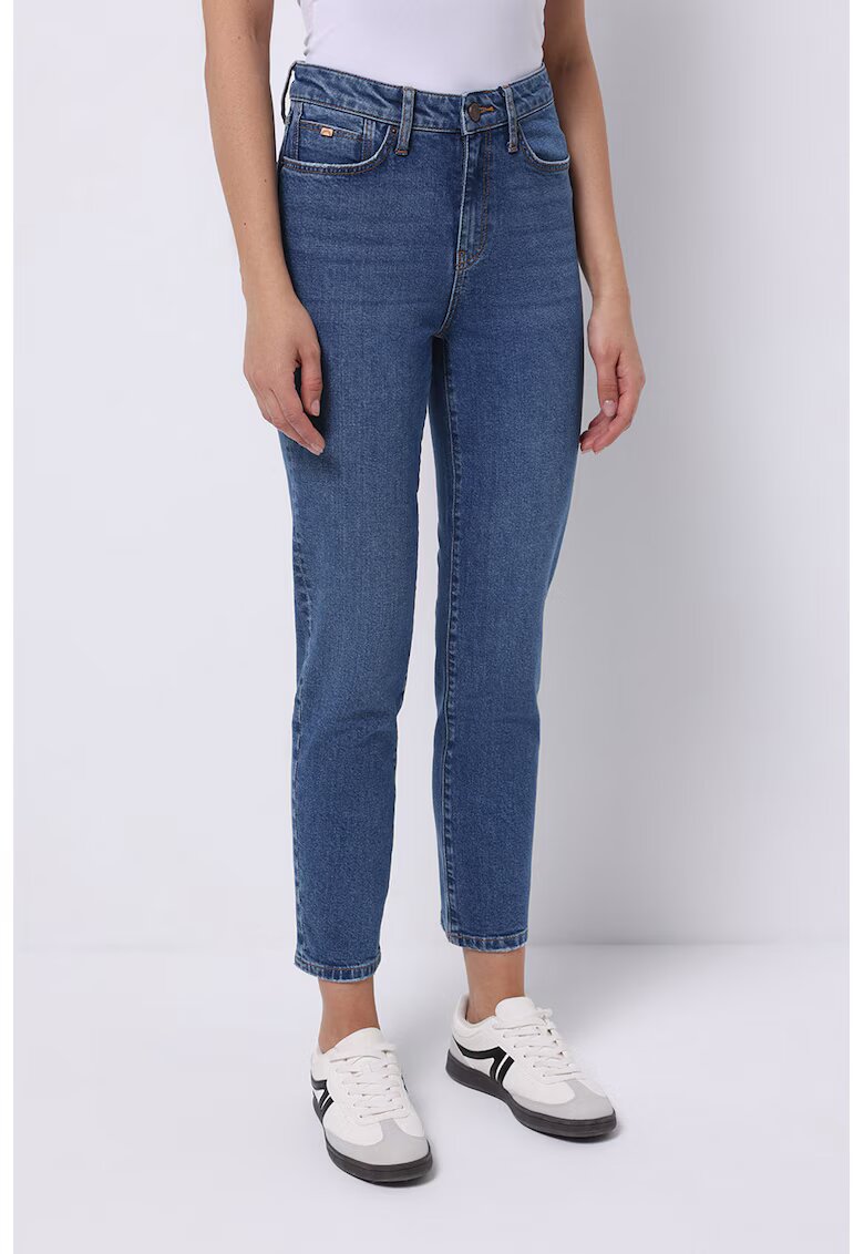 COLIN'S Blugi regular fit cu talie inalta - Albastru inchis