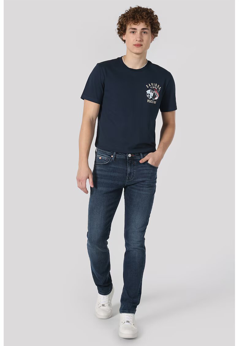COLINS Blugi regular fit cu talie medie - Bleumarin
