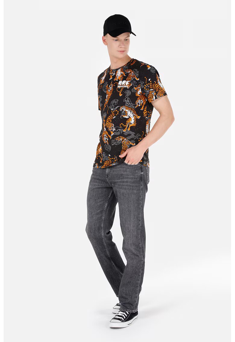 COLIN'S Blugi regular fit David - Gri inchis