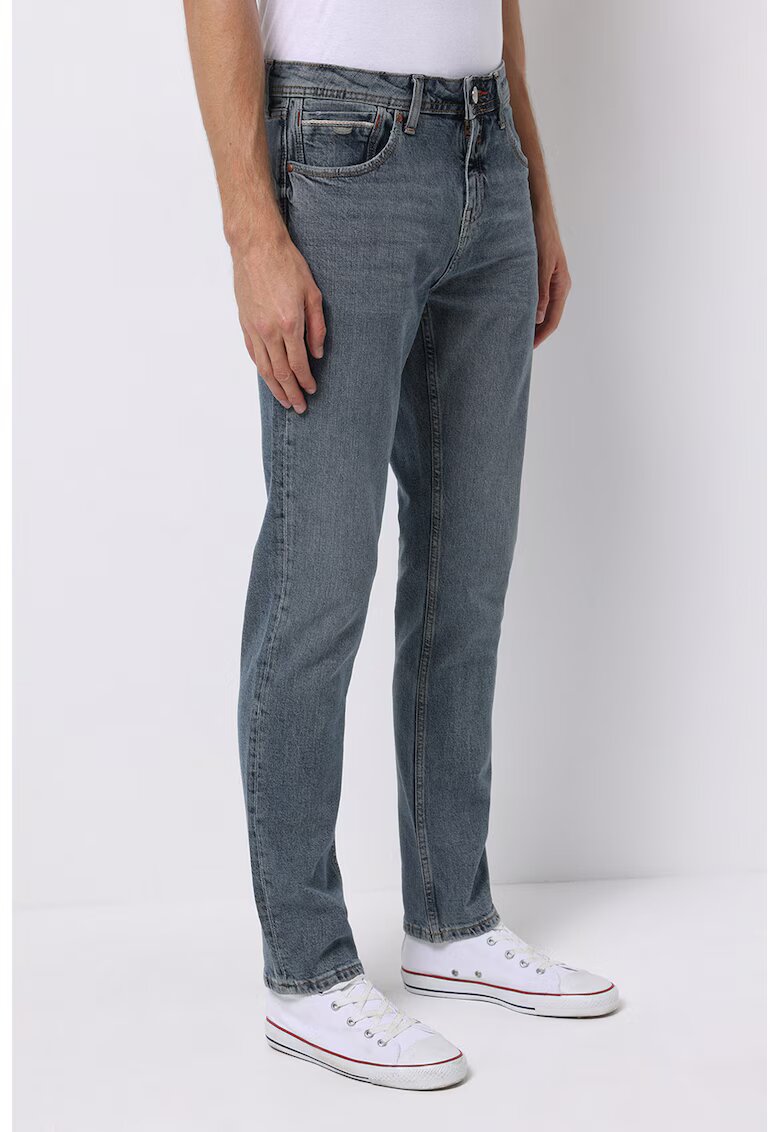 COLIN'S Blugi regular fit de bumbac cu talie medie - Albastru prafuit