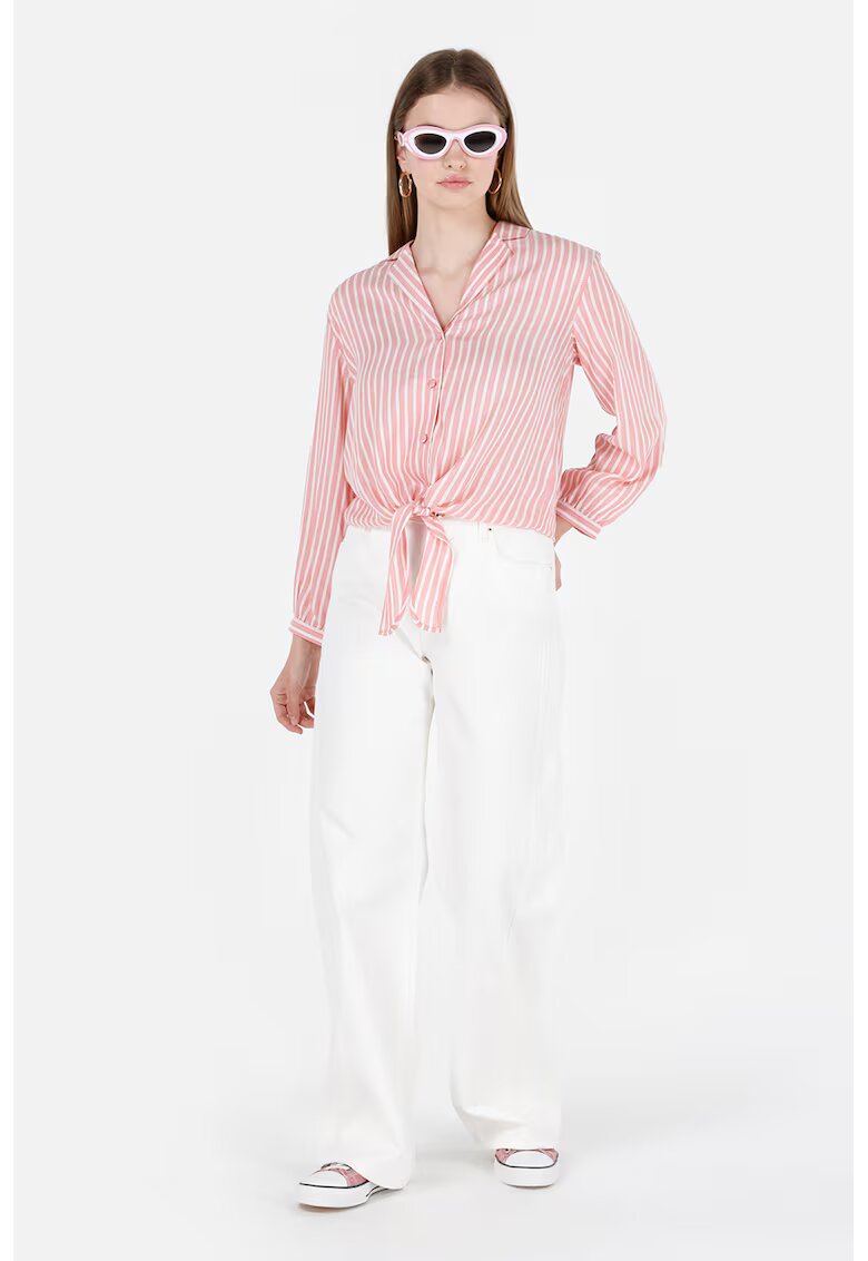 COLINS Blugi relaxed fit cu talie inalta - Alb