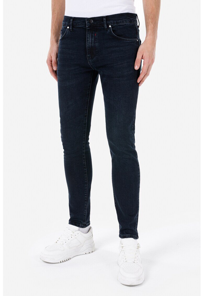COLIN'S Blugi skinny cu talie medie - Bleumarin
