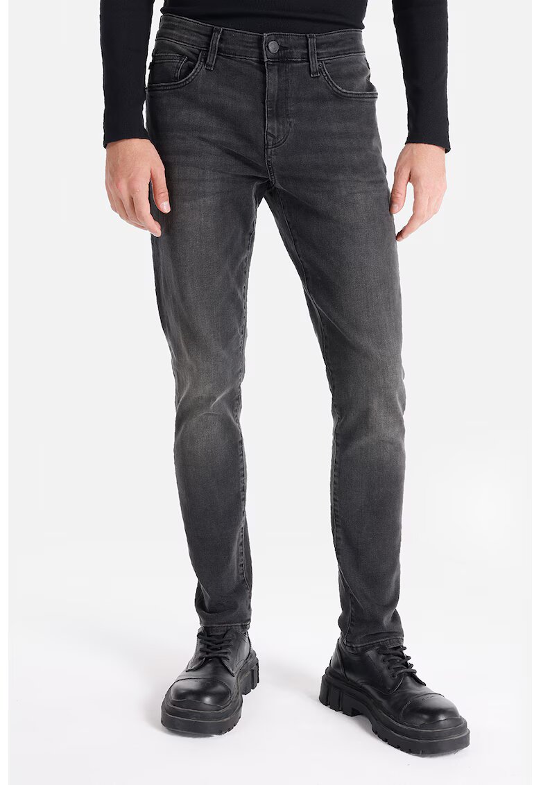 COLINS Blugi slim fit 041 Danny - Gri inchis