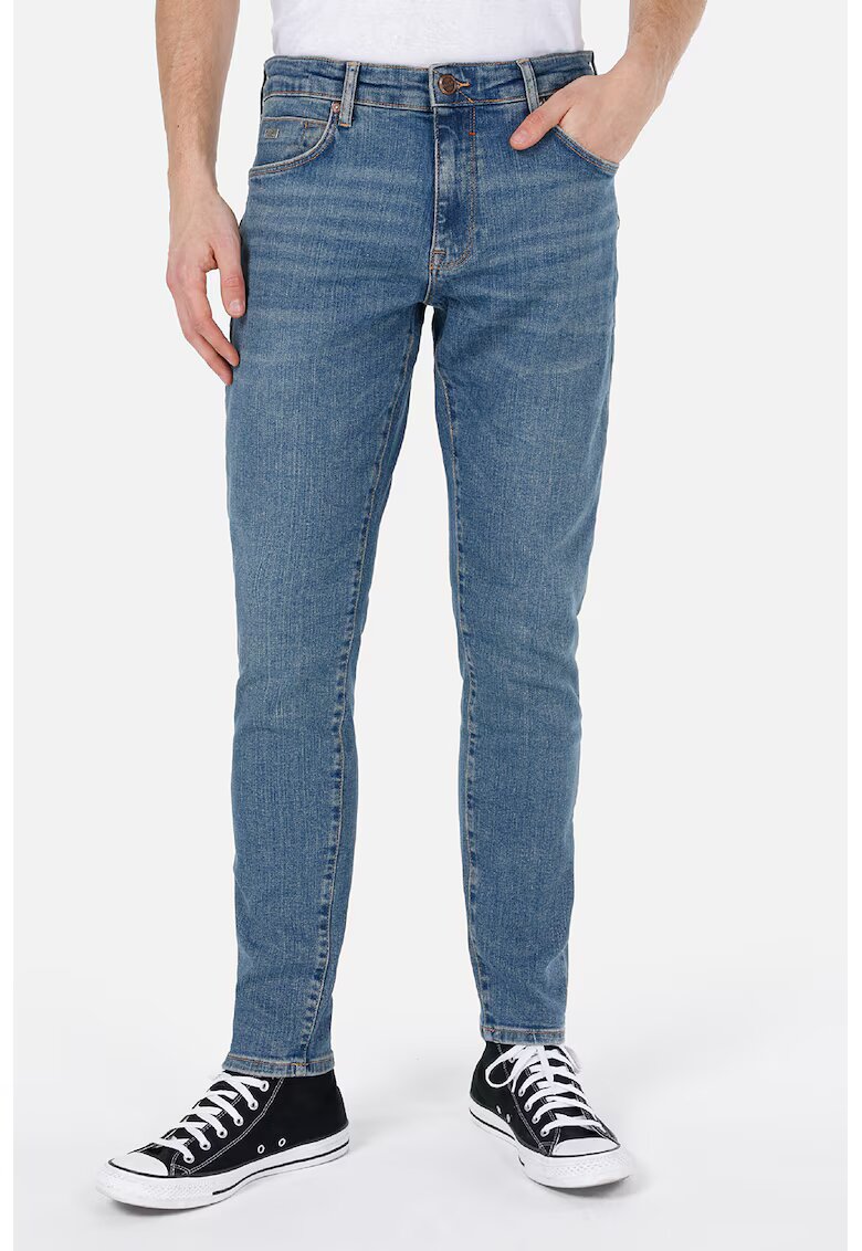 COLINS Blugi slim fit - Albastru prafuit