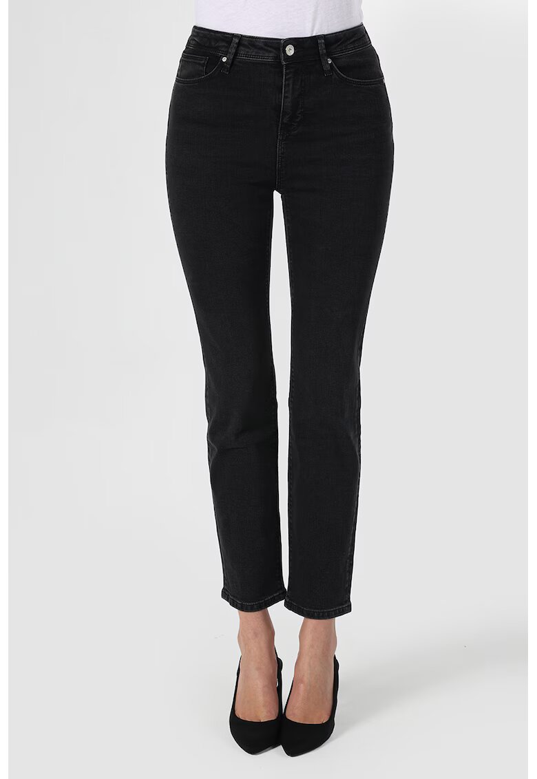 COLINS Blugi slim fit Carla - Negru