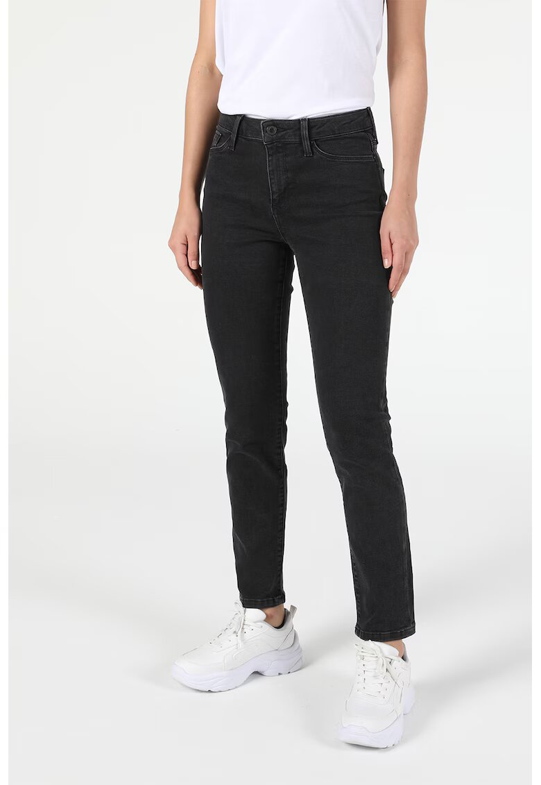 COLIN'S Blugi slim fit Carla - Negru stins