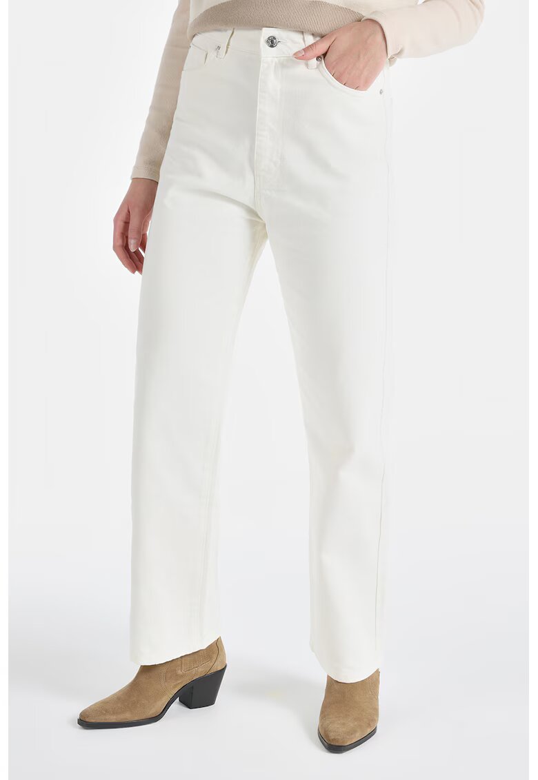 COLINS Blugi slim fit cu croiala dreapta - Alb murdar