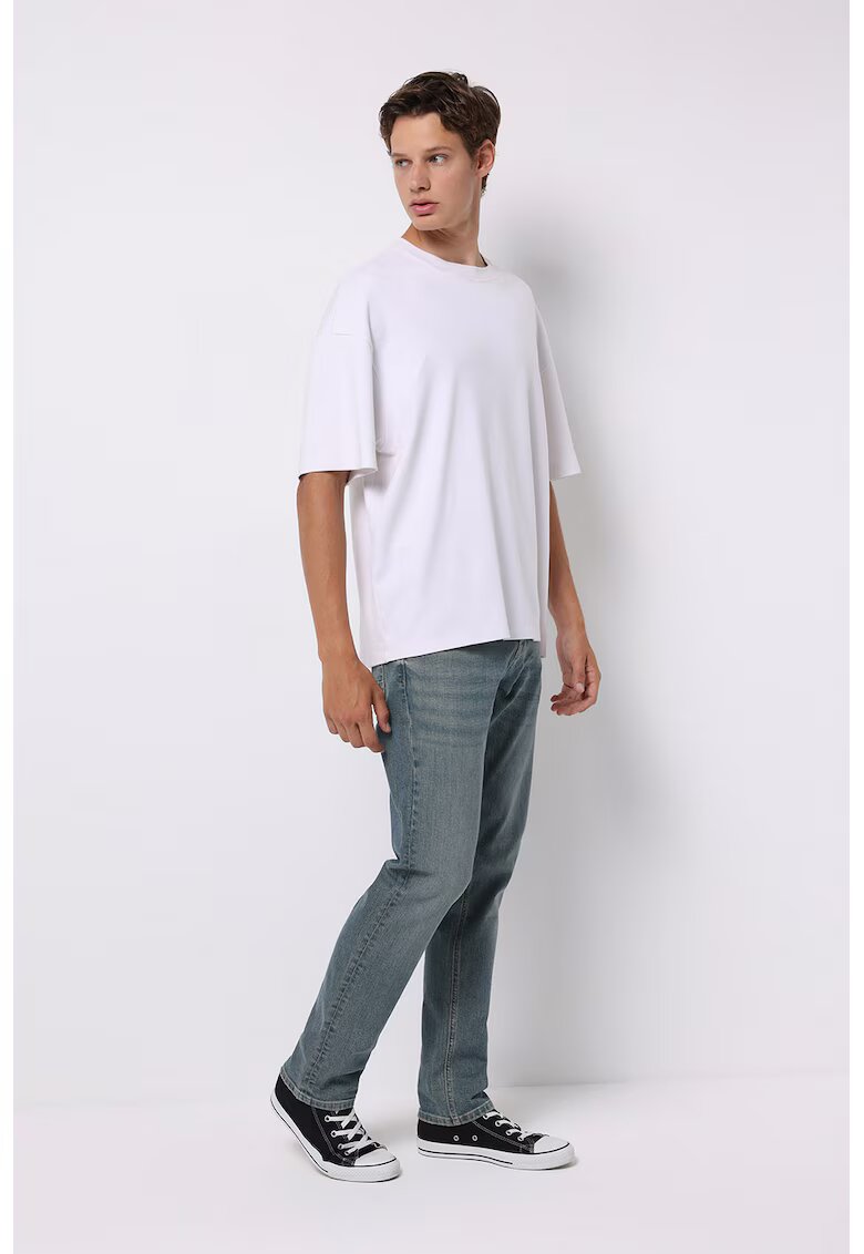 COLIN'S Blugi slim fit cu talie medie - Albastru prafuit
