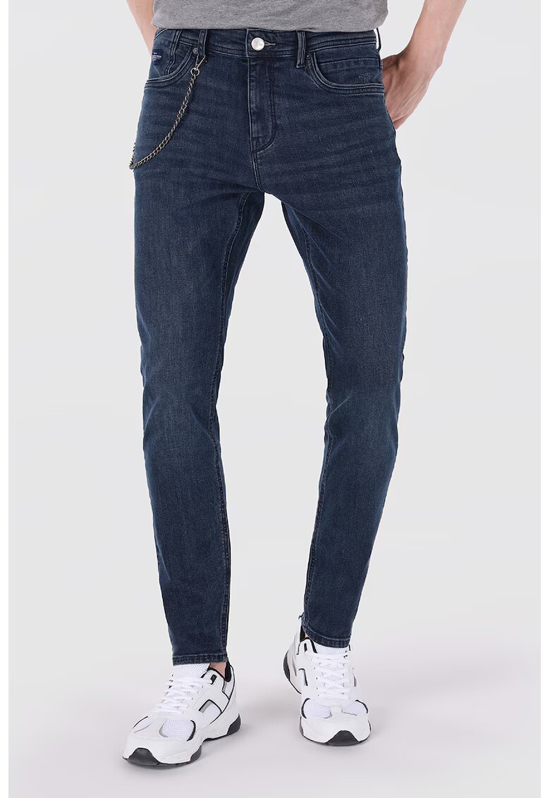 COLINS Blugi slim fit cu talie medie - Bleumarin
