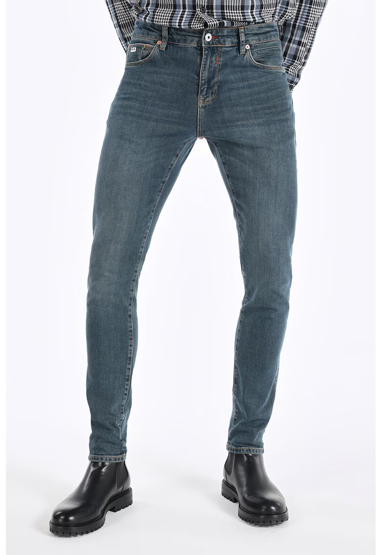 COLINS Blugi slim fit Danny - Albastru prafuit