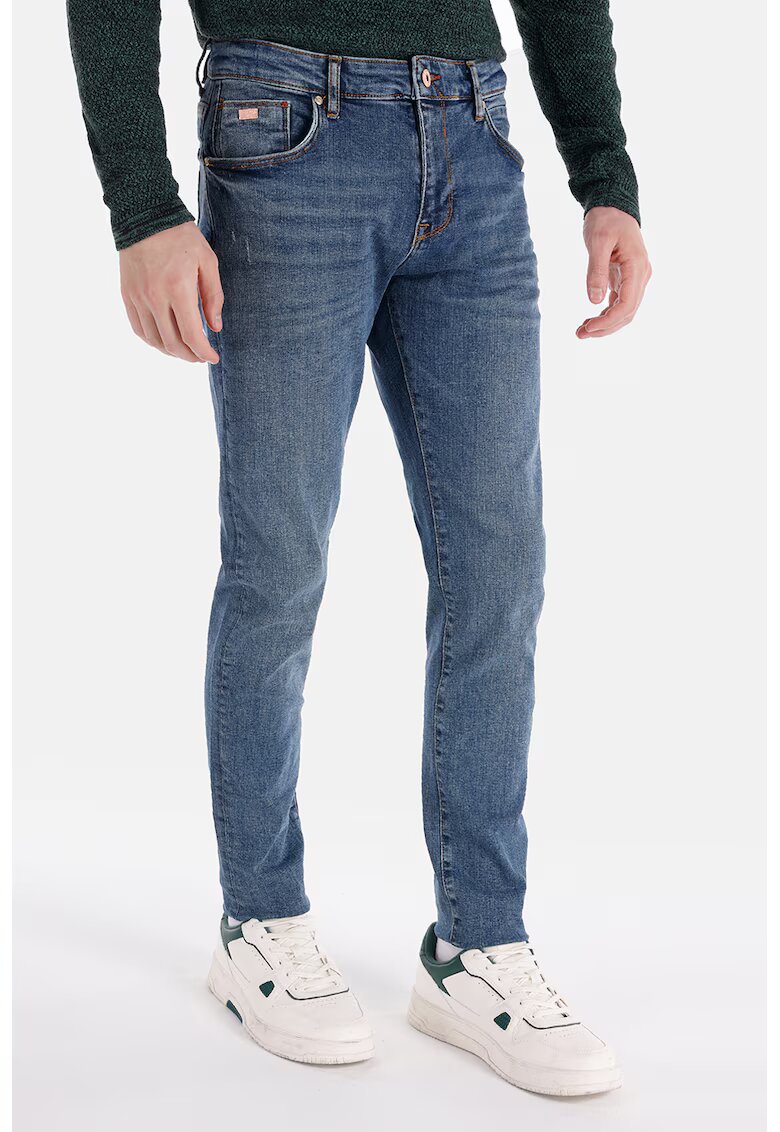 COLINS Blugi slim fit David - Albastru inchis
