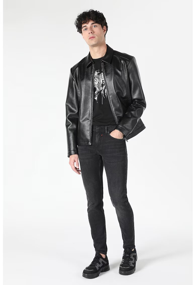 COLINS Blugi super slim fit Alex - Gri inchis