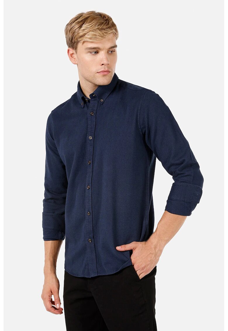 COLIN'S Camasa Oxford de bumbac - Bleumarin