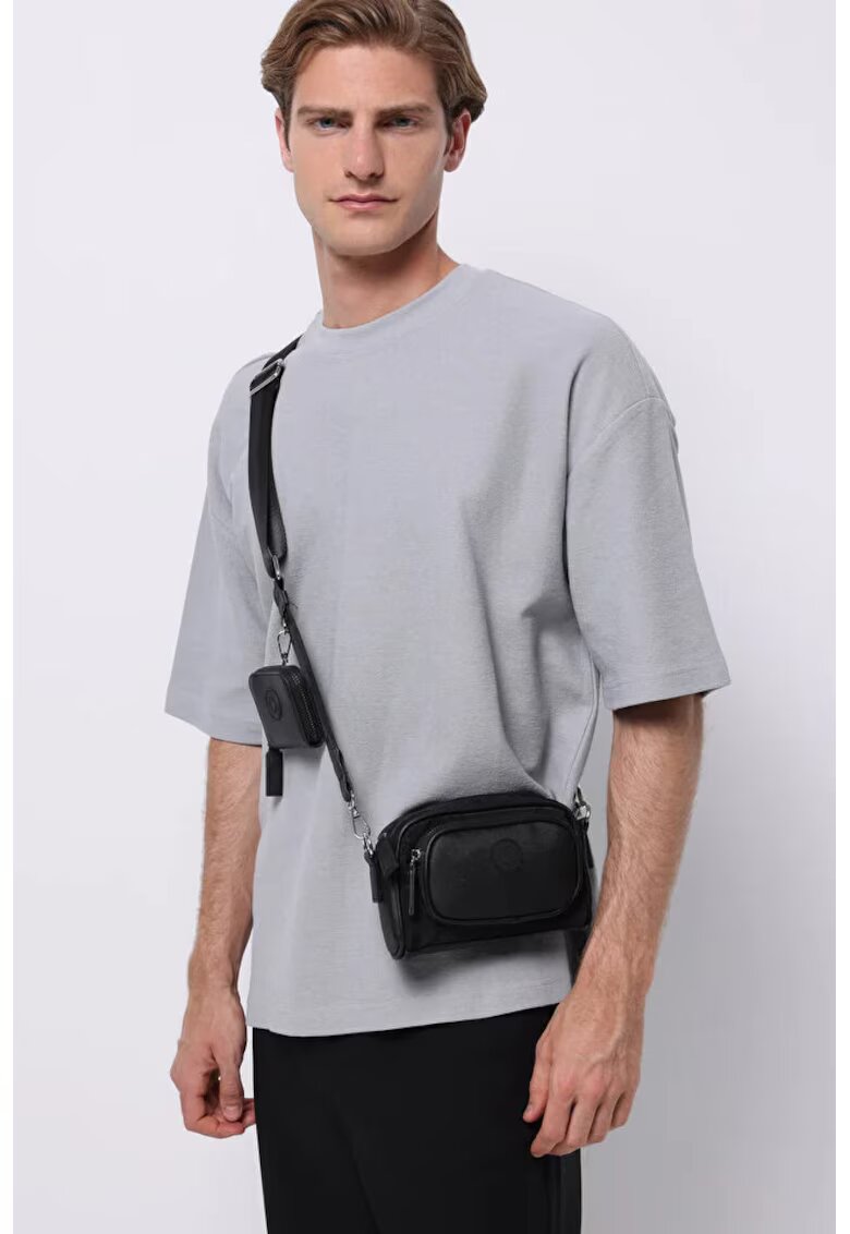 COLIN'S Geanta De Barbati Negru Modern Fit 8684112891729