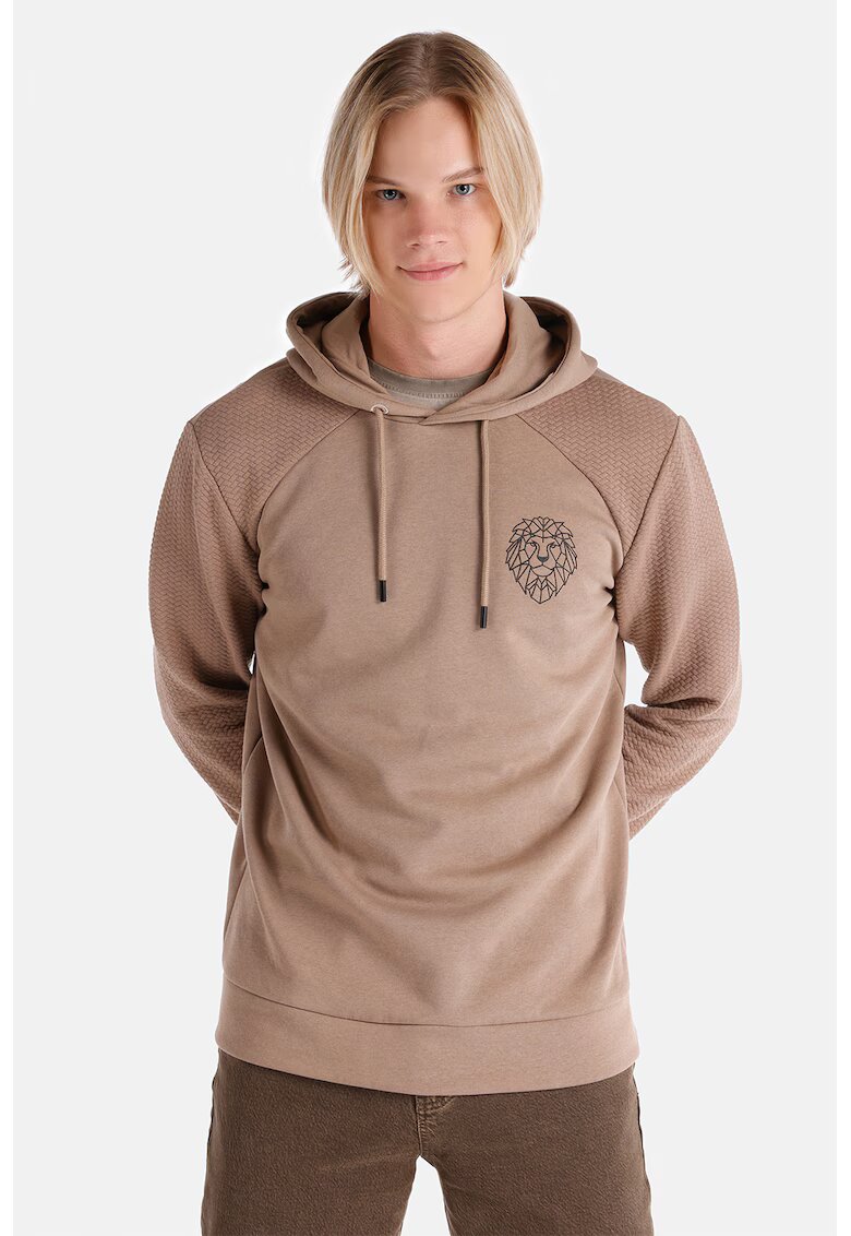 COLIN'S Hanorac cu maneci raglan - Maro camel