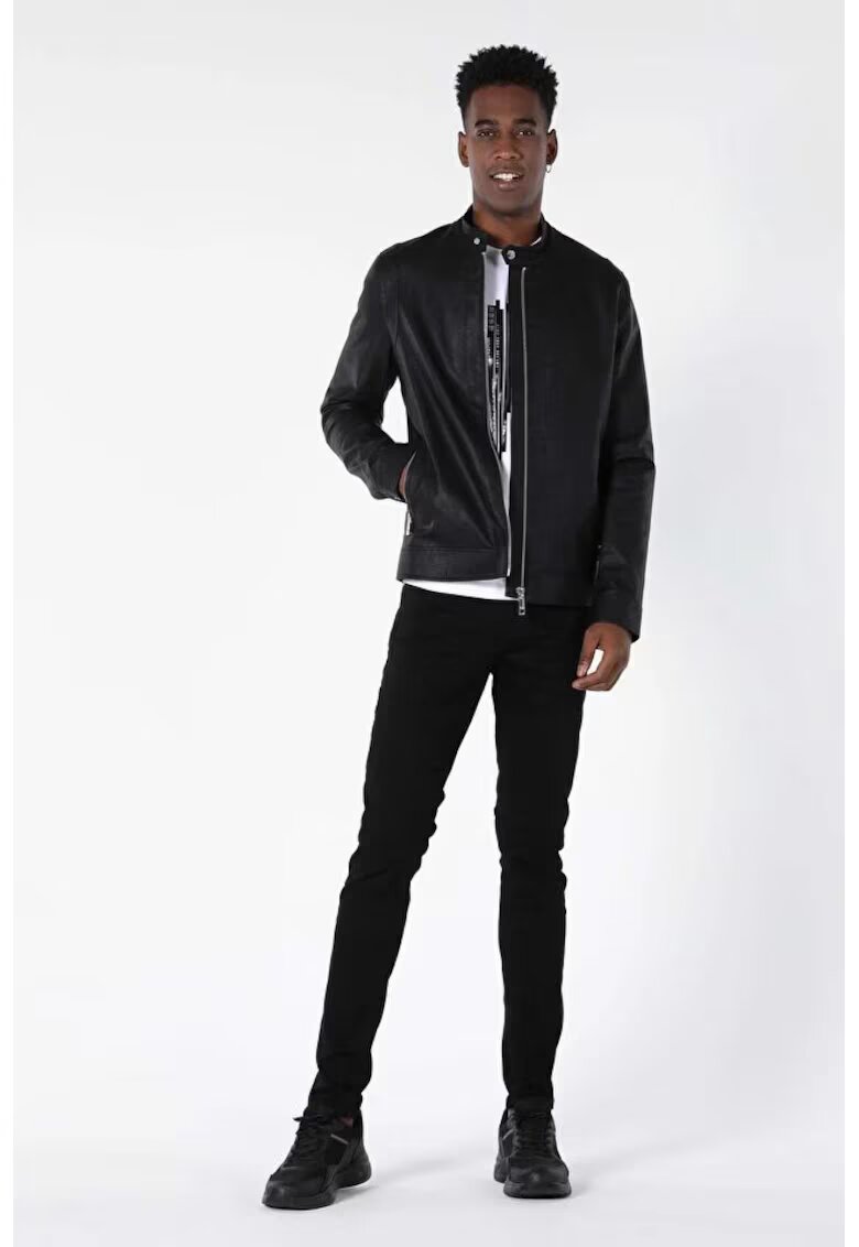 COLINS Jacheta De Barbati Negru Slim Fit Cl1050095 8683197062543