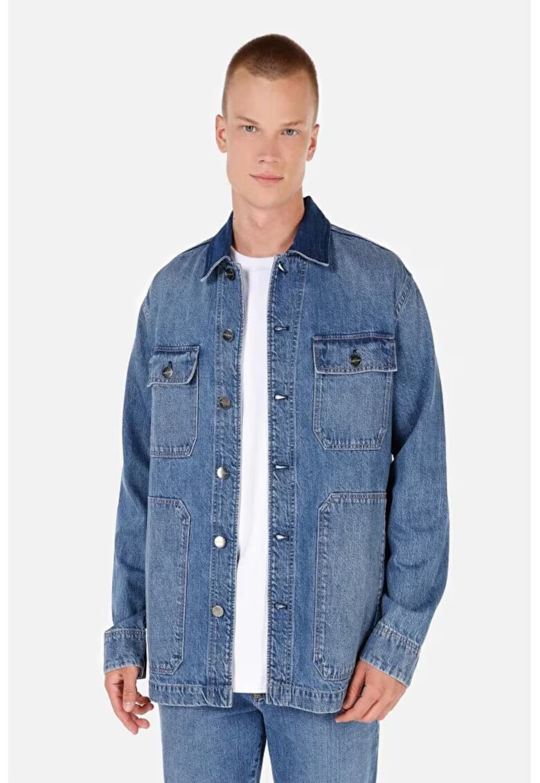 COLIN'S Jacheta din denim cu buzunare cu clapa - BLUE