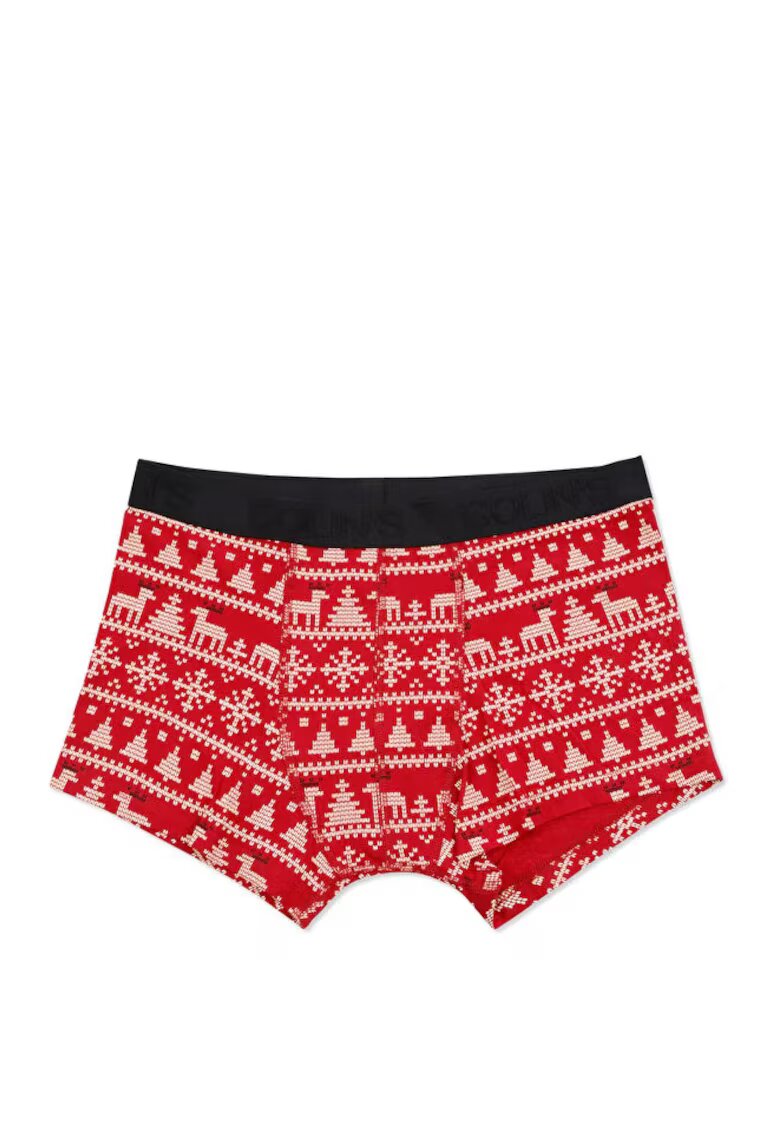 COLINS Lenjerie Intima De Barbati Rosu Modern Fit