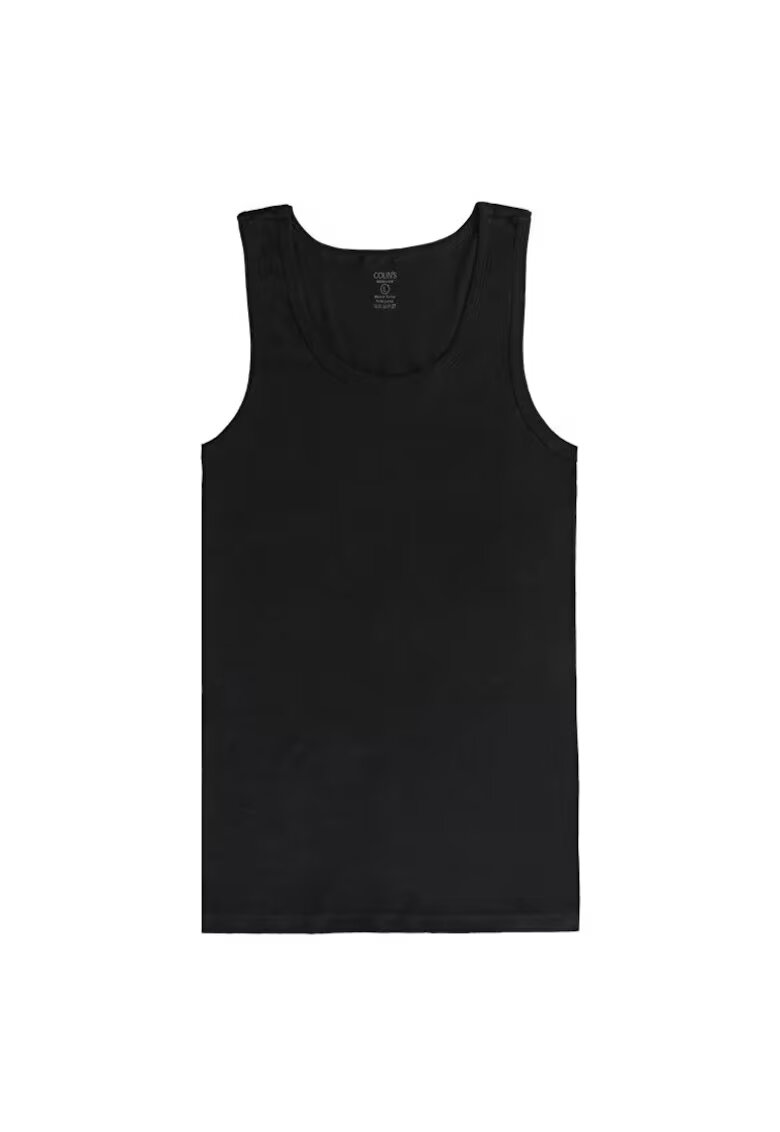 COLINS Maiou De Barbati Negru Modern Fit CL1046022