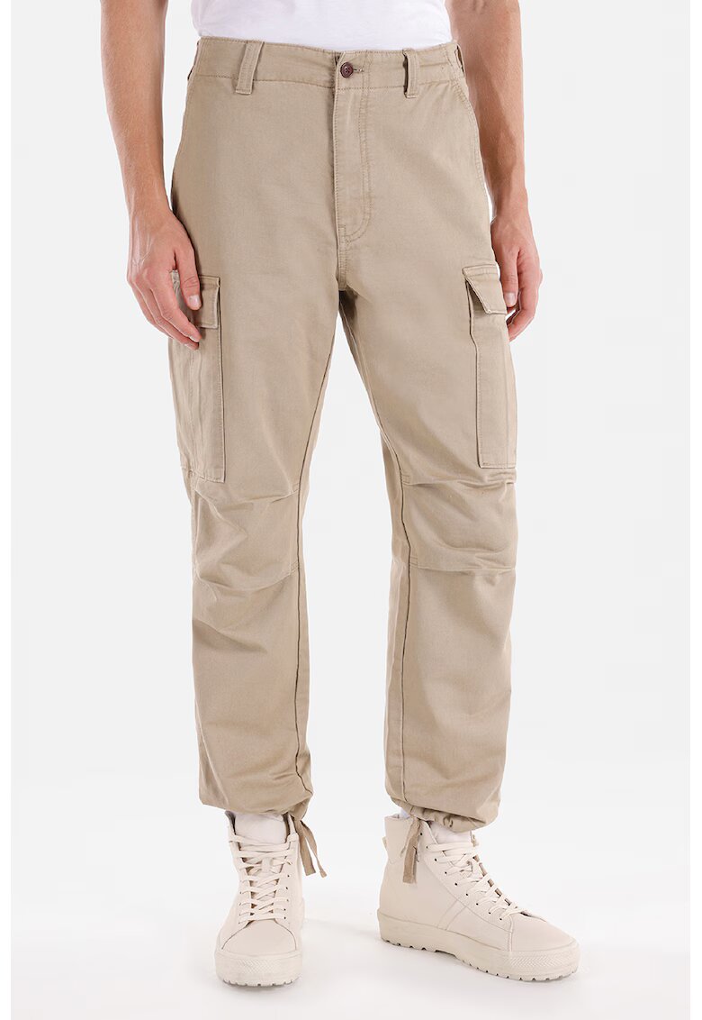 COLINS Pantaloni cargo drepti - Bej