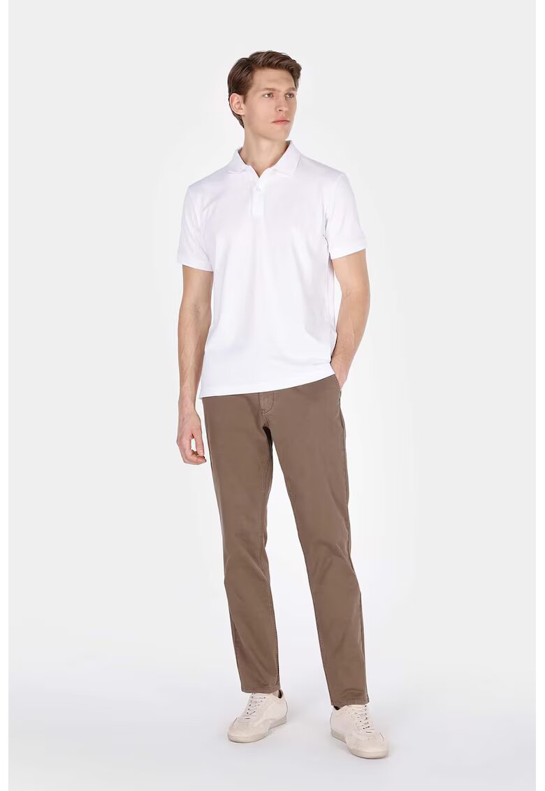 COLIN'S Pantaloni chino regular fit - Maro inchis
