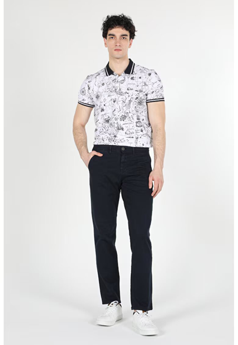COLINS Pantaloni De Barbati Albastru Marin Regular Fit