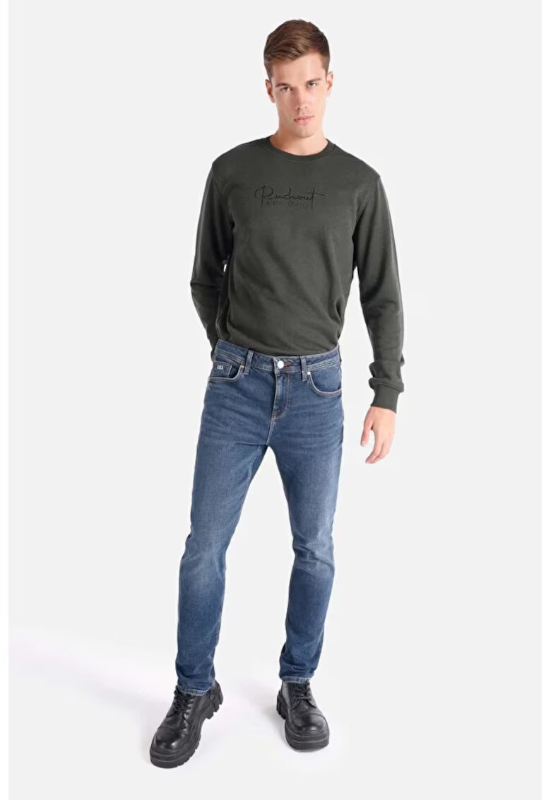 COLINS Pantaloni De Barbati Albastru Marin Straight Fit 044 KARL CL1066532