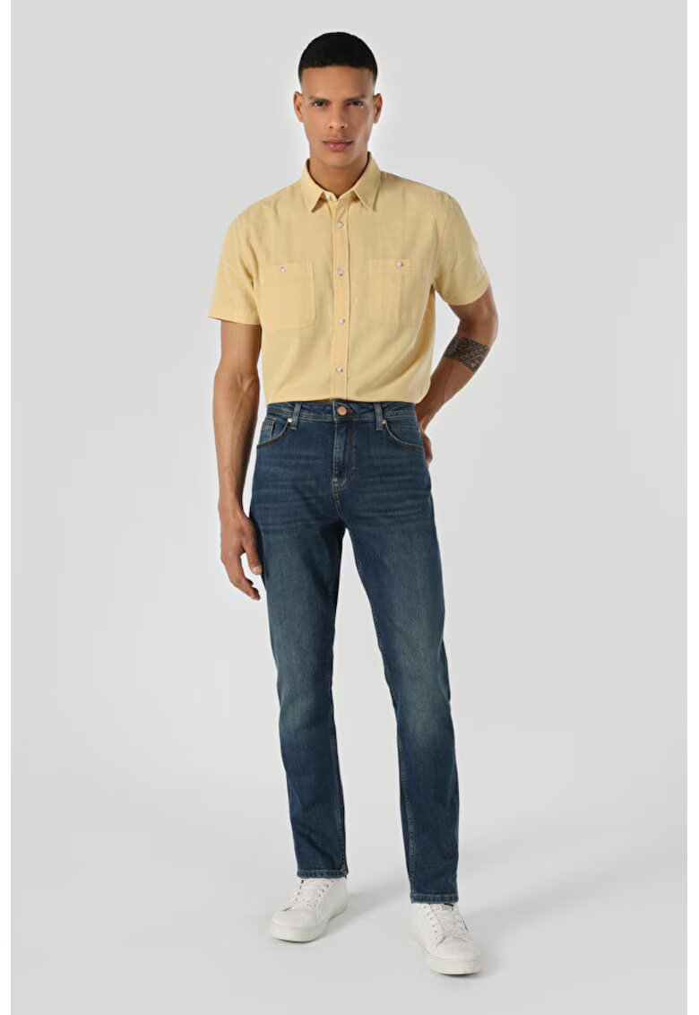 COLINS Pantaloni De Barbati Albastru Regular Fit 067ACK
