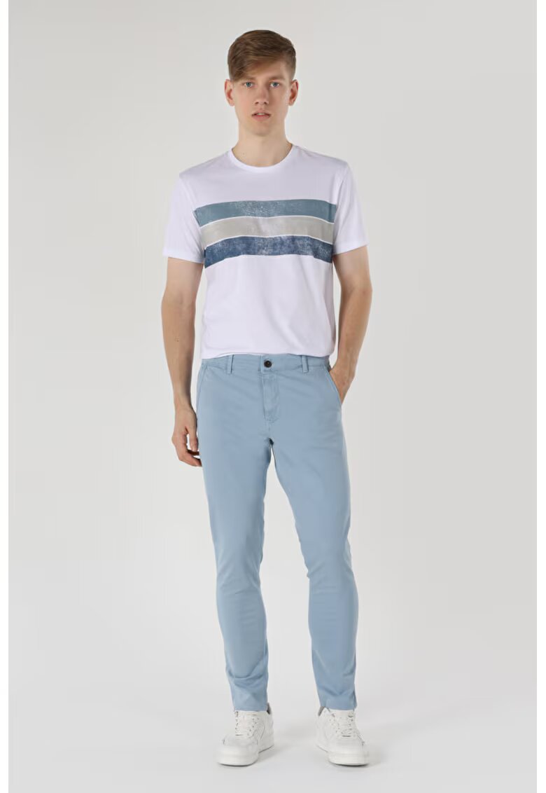 COLINS Pantaloni De Barbati Albastru Slim Fit - BLUE