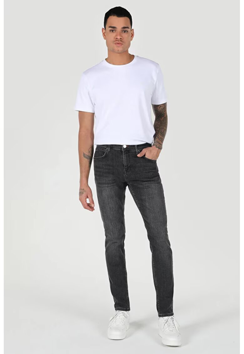 COLINS Pantaloni De Barbati Albastru Slim Fit DANNY