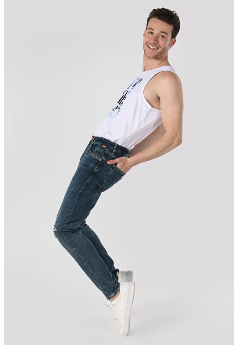 COLINS Pantaloni De Barbati Albastru SlimFit 041 DANNY