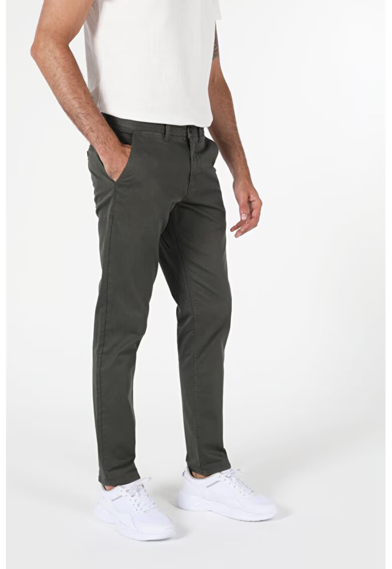 COLINS Pantaloni De Barbati Verde Regular Fit