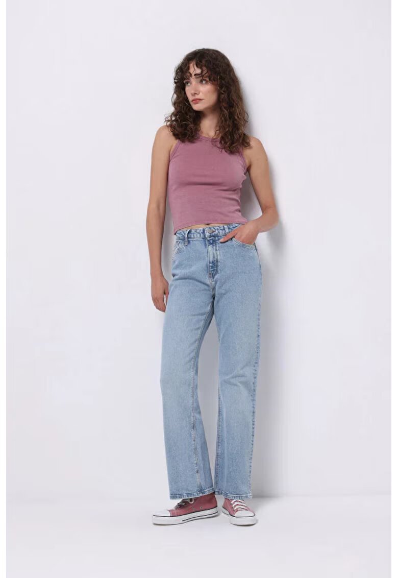 COLINS Pantaloni De Dama Albastru Regular Fit 791 Monica Cl1068783 8684112169842