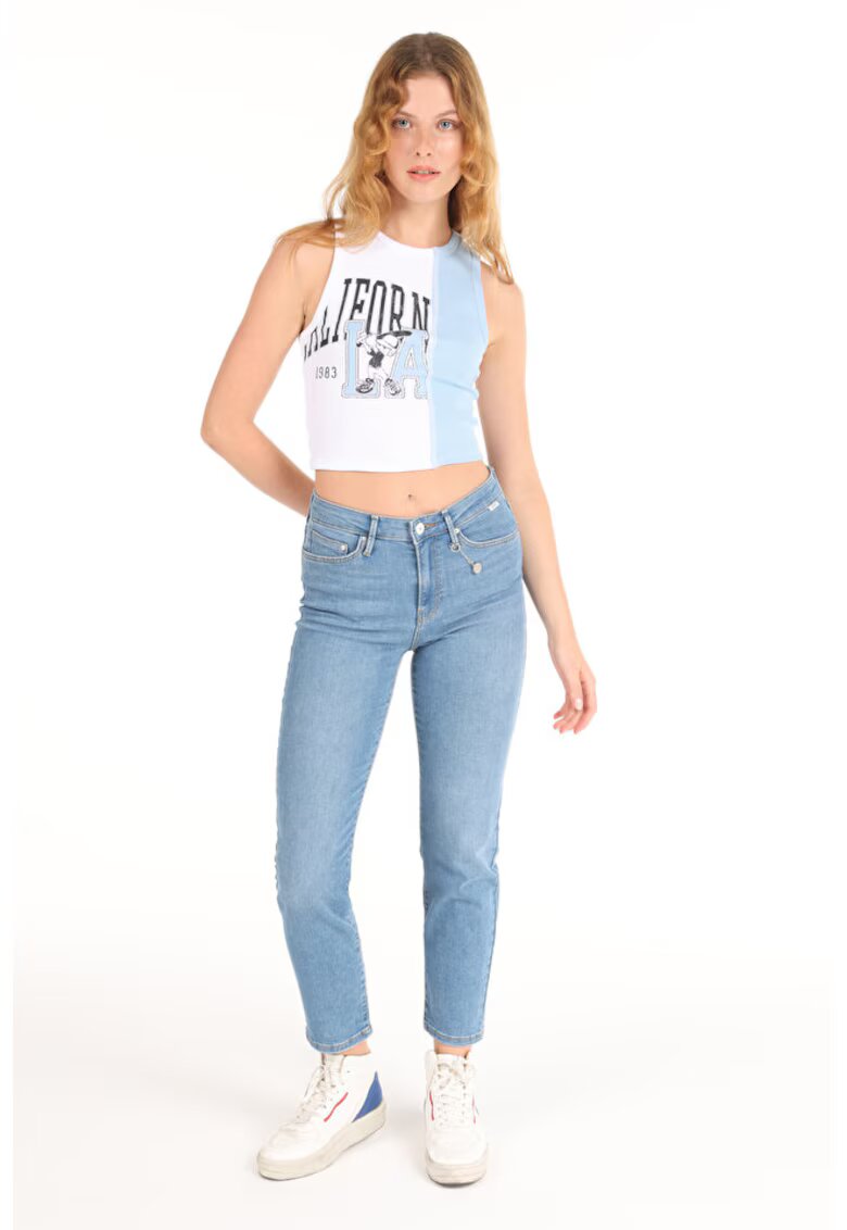 COLINS Pantaloni De Dama Albastru Slim Fit CARLA - BLUE