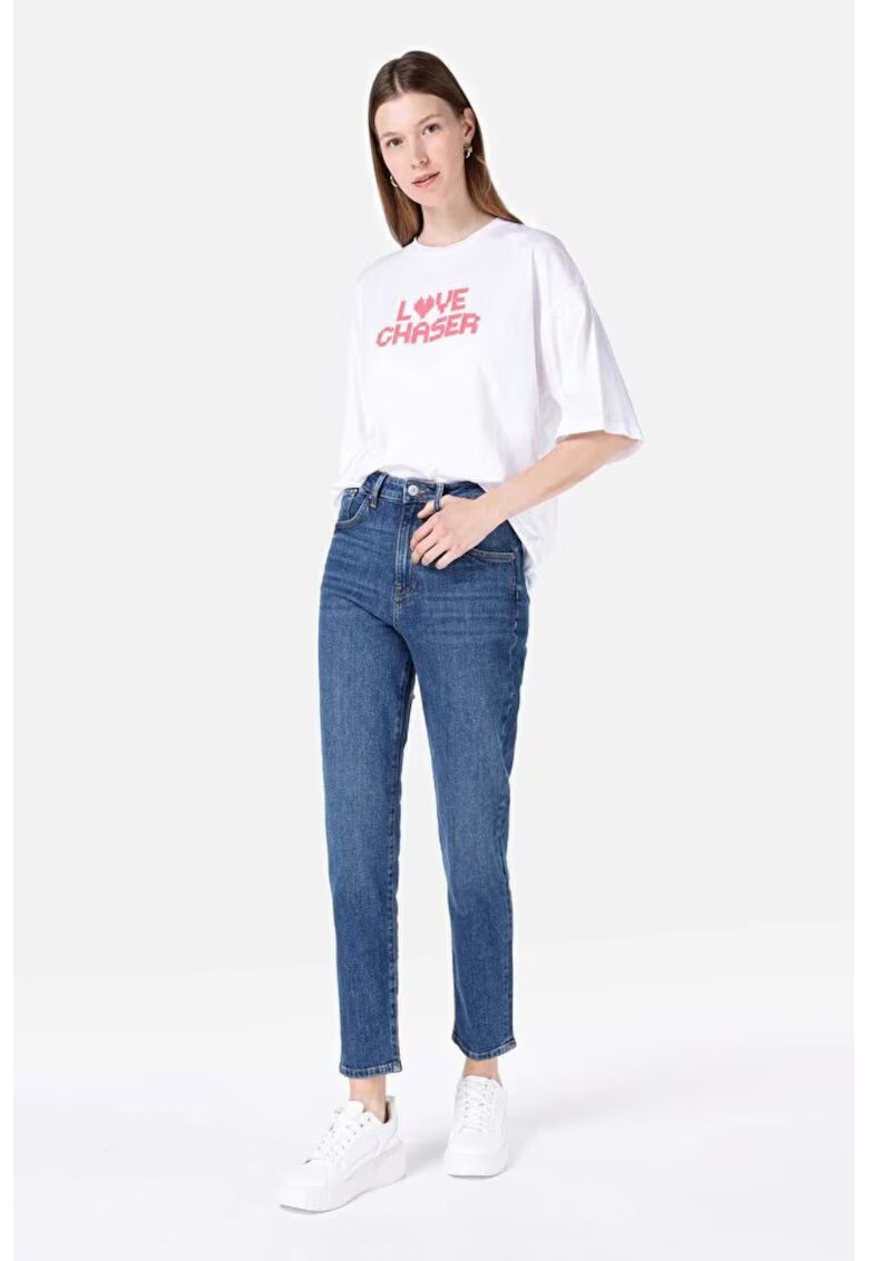 COLINS Pantaloni De Dama Denim Mom Fit 896 Maria Cl1067221