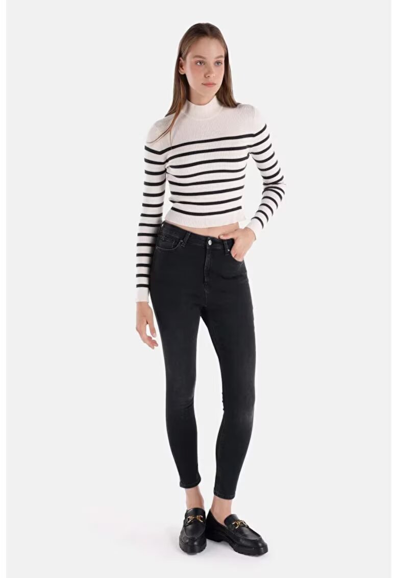 COLIN'S Pantaloni De Dama Negru Skinny Fit 760 Diana Cl1065322 - Negru