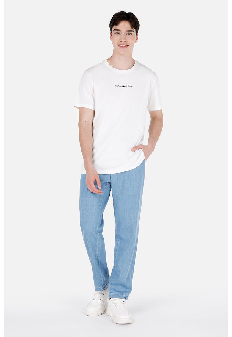 COLINS Pantaloni din material chambray - Albastru pastel