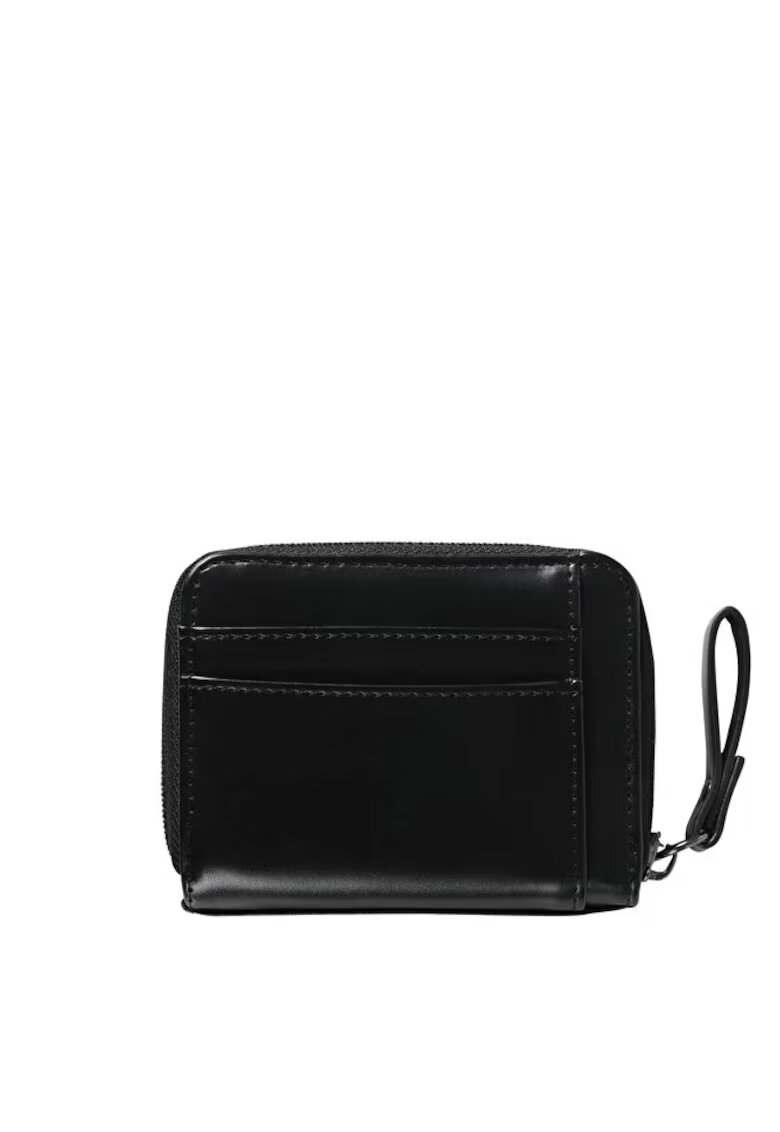 COLINS Portofel dama - Poliuretan - Inchidere cu fermoar - Negru