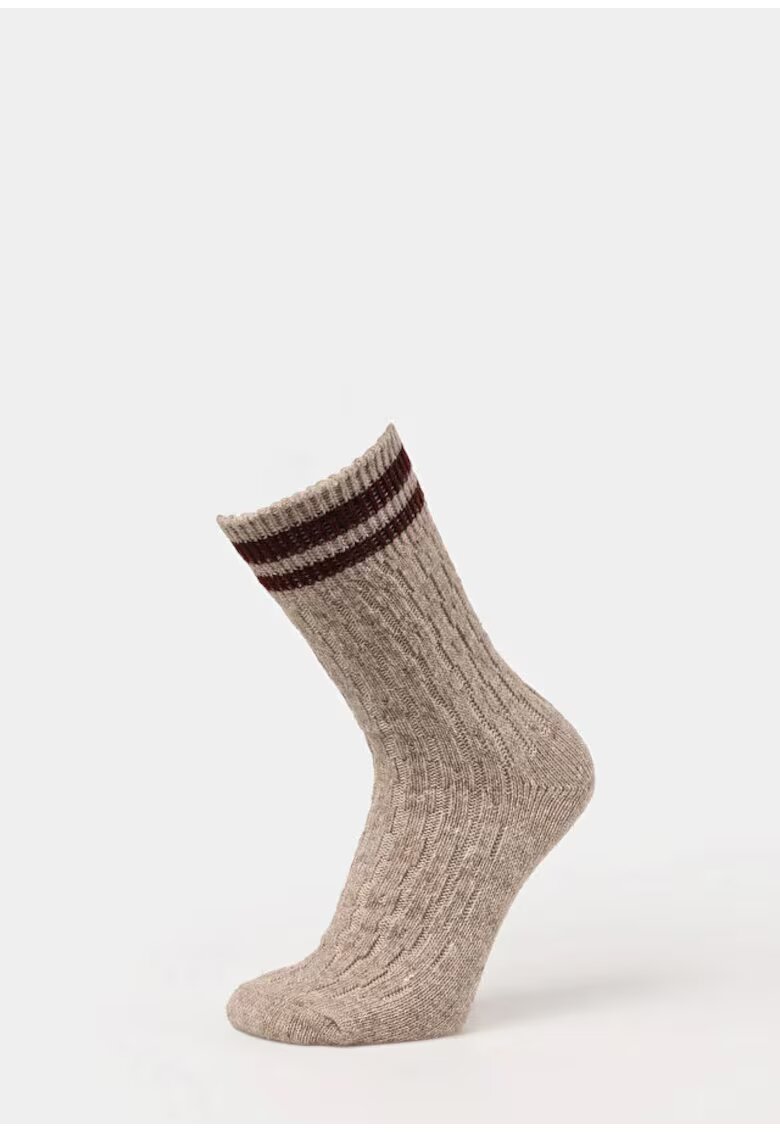 COLIN'S Sosete de dama maron - modern fit - bumbac - Maro