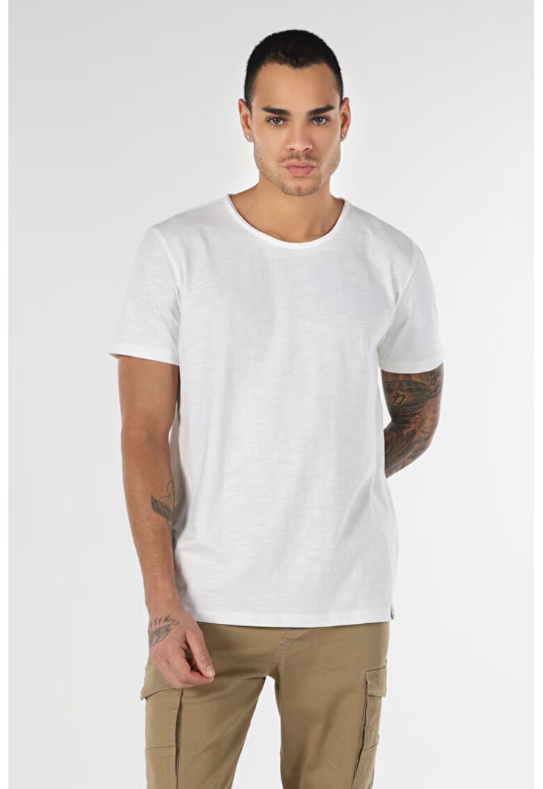 COLINS Tricou Cu Maneca Scurta De Barbati Alb Regular Fit CL1058580