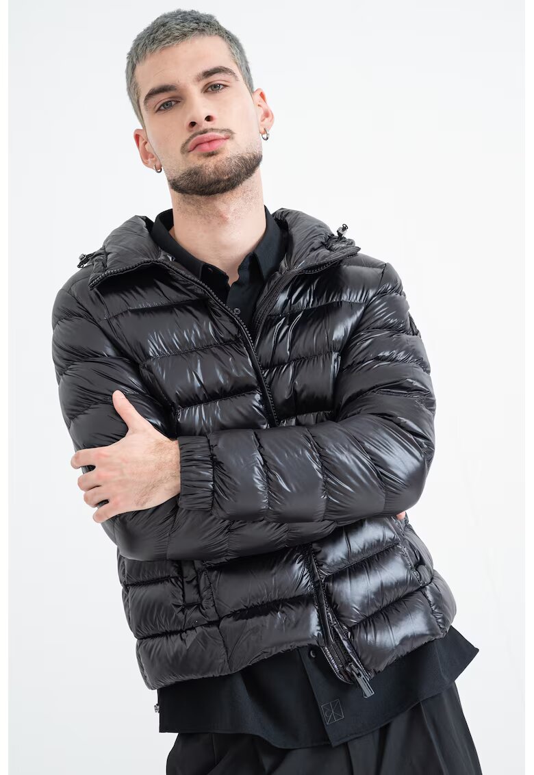 Colmar Geaca cu umplutura de puf si gluga - Negru