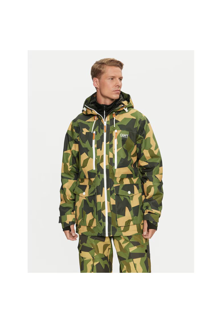 Colourwear Geaca ski barbati - 304704024 - Poliester reciclat - Multicolor - Multicolor
