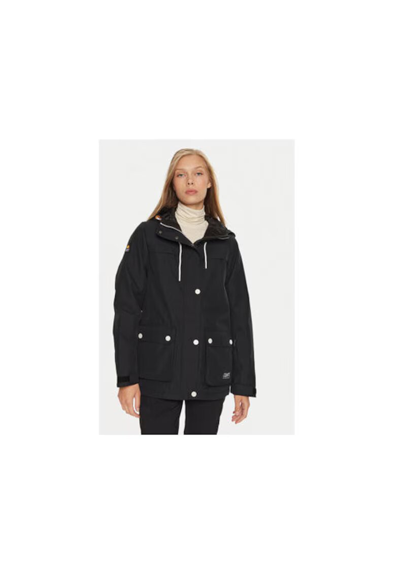 Colourwear Geaca ski dama - 304704123 - Poliester reciclat - Negru - Negru