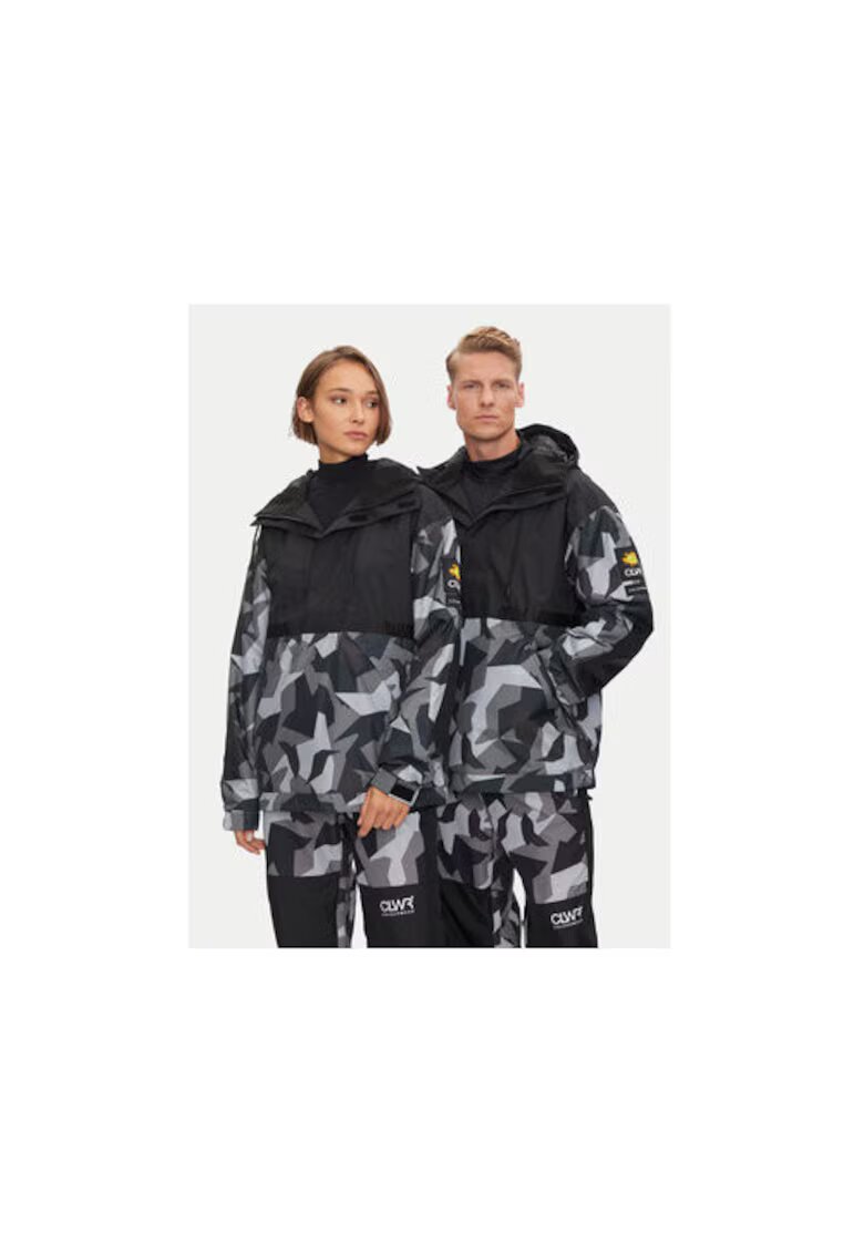 Colourwear Geaca snowboard unisex - 304703720 - Poliester reciclat - Negru - Negru