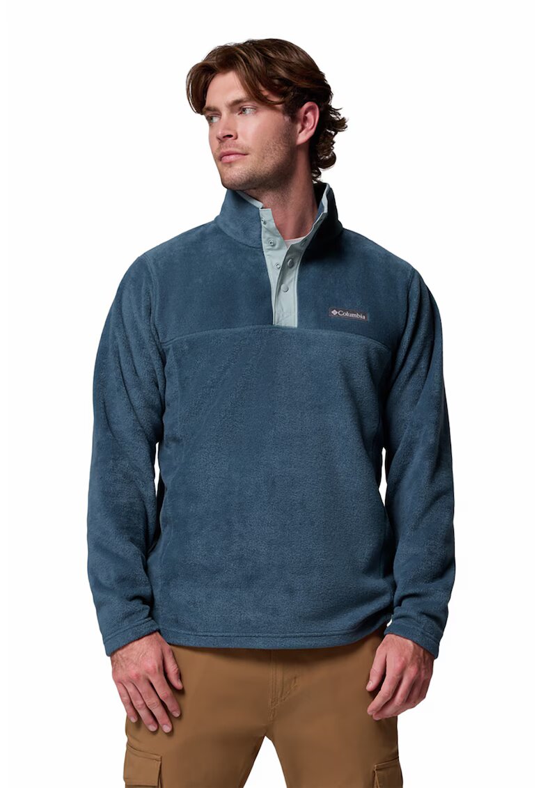 Columbia Bluza de trening cu logo Steens Mountain - Albastru prafuit