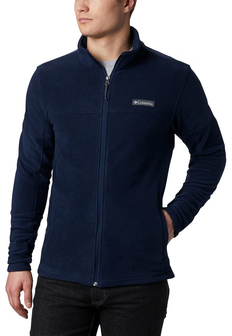 Columbia Bluza de trening din fleece cu fermoar - adecvata pentru teren accidentat Basin Trail™ - Bleumarin