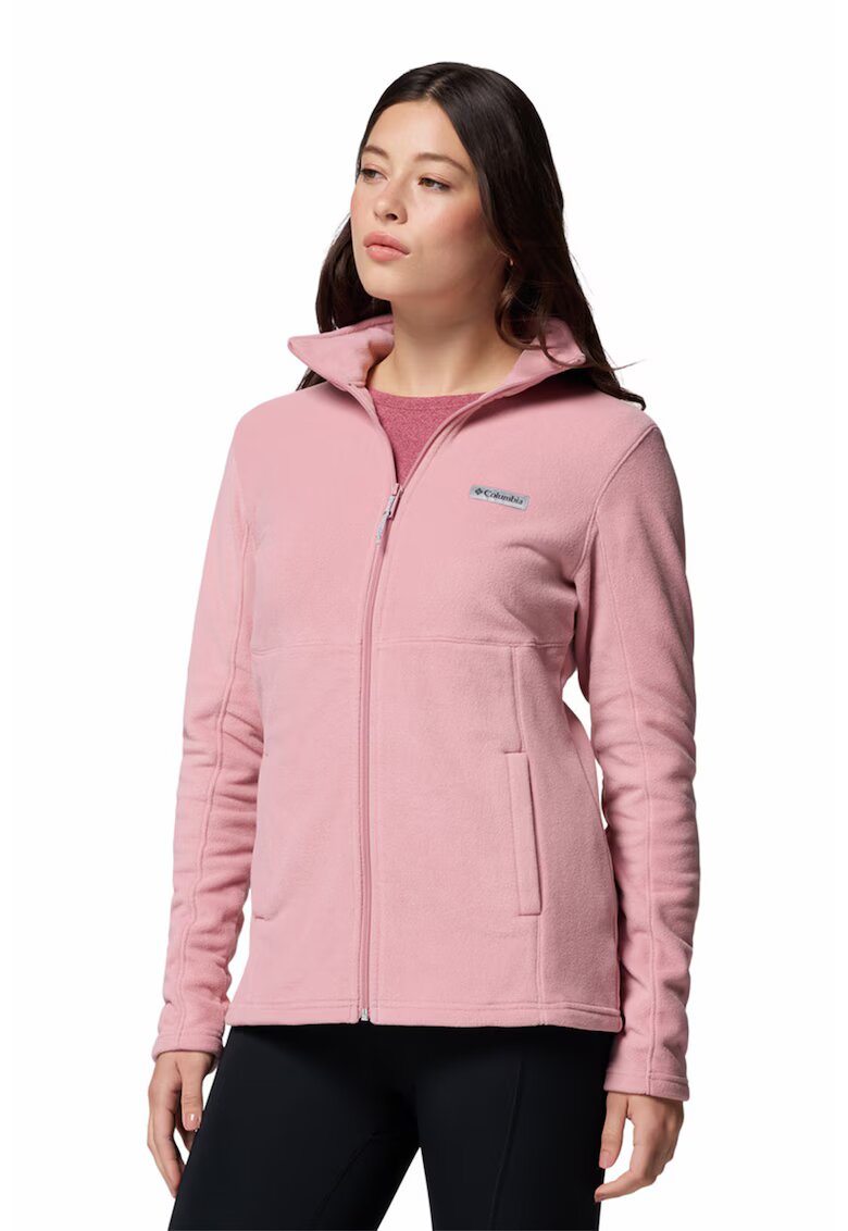 Columbia Bluza de trening din fleece - pentru trekking Basin Trail III - Roz pastel