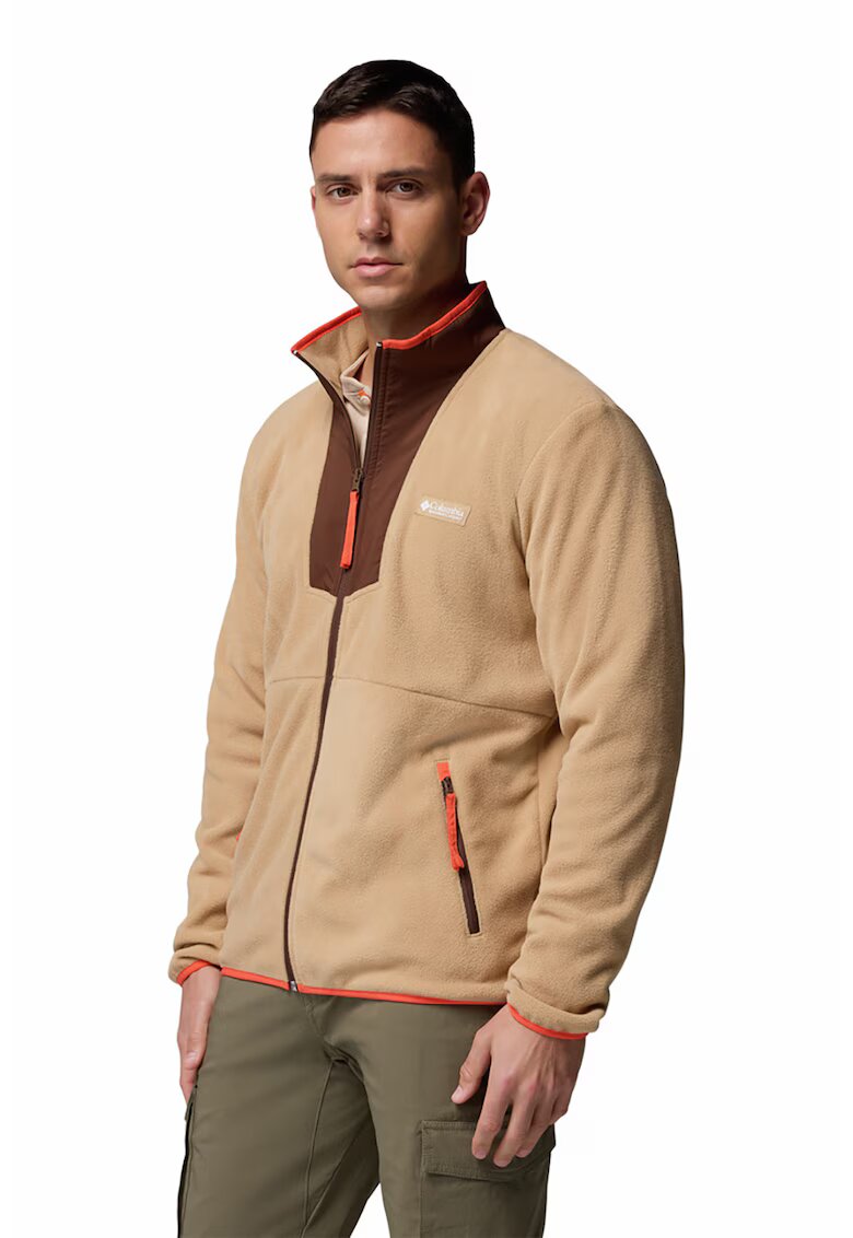 Columbia Bluza de trening din material fleece pentru drumetii Sequoia Grove - Maro nisip